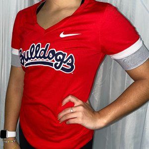 Nike Dri-Fit Fresno State Bulldogs V-Neck T-Shirt